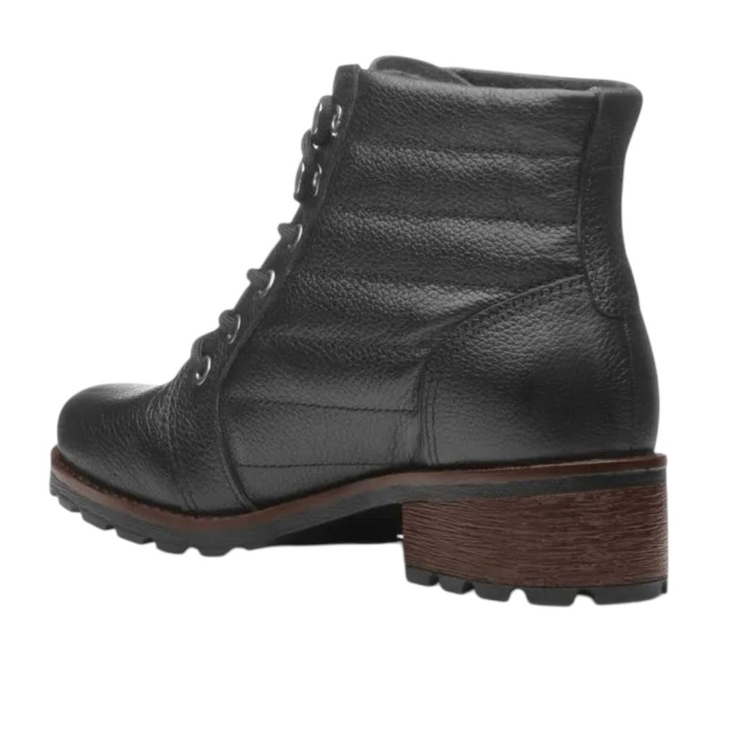 COTURNO PEGADA FEMININO EM COURO CASUAL 281413-05 PRETO Preto 4