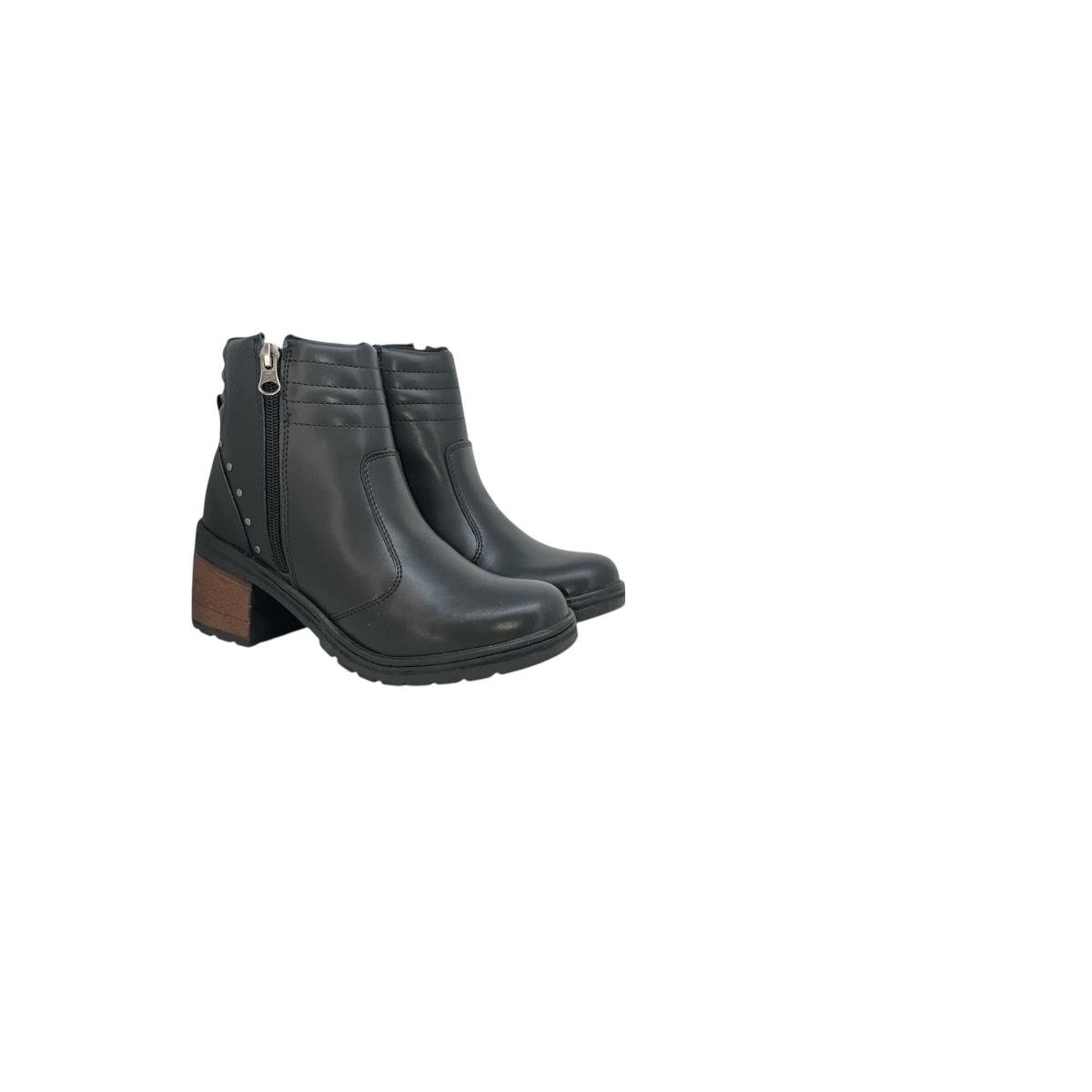 BOTA ISABELA CASTELANI FEMININA CASUAL 9727 PRETO Preto 2