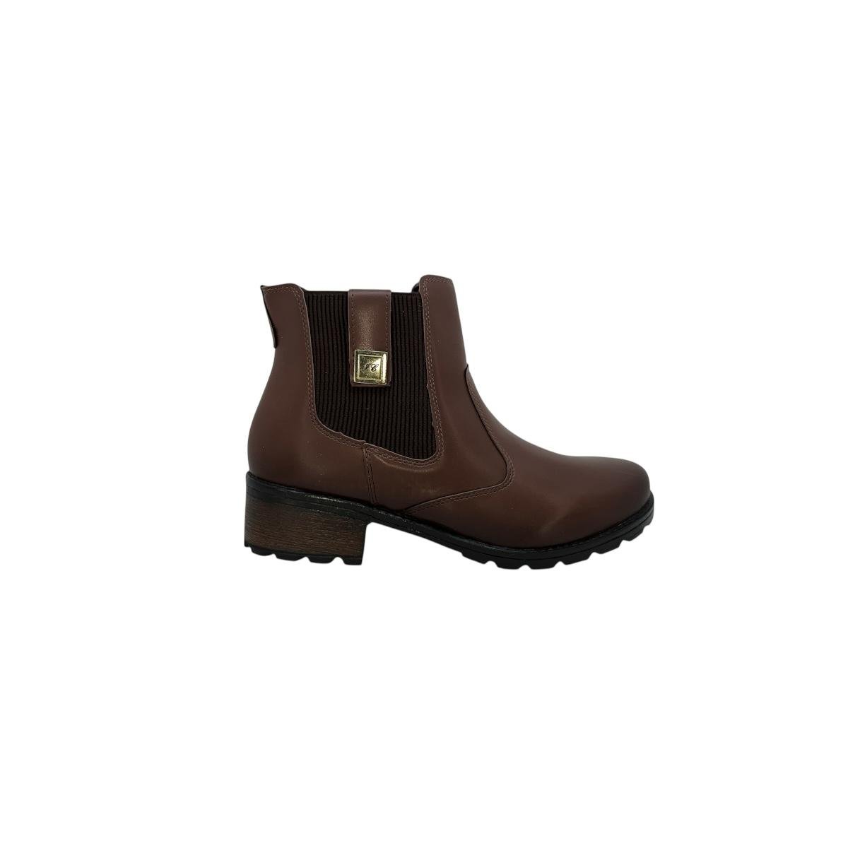 BOTA ISABELA CASTELANI FEMININA CASUAL 8605 MARROM
