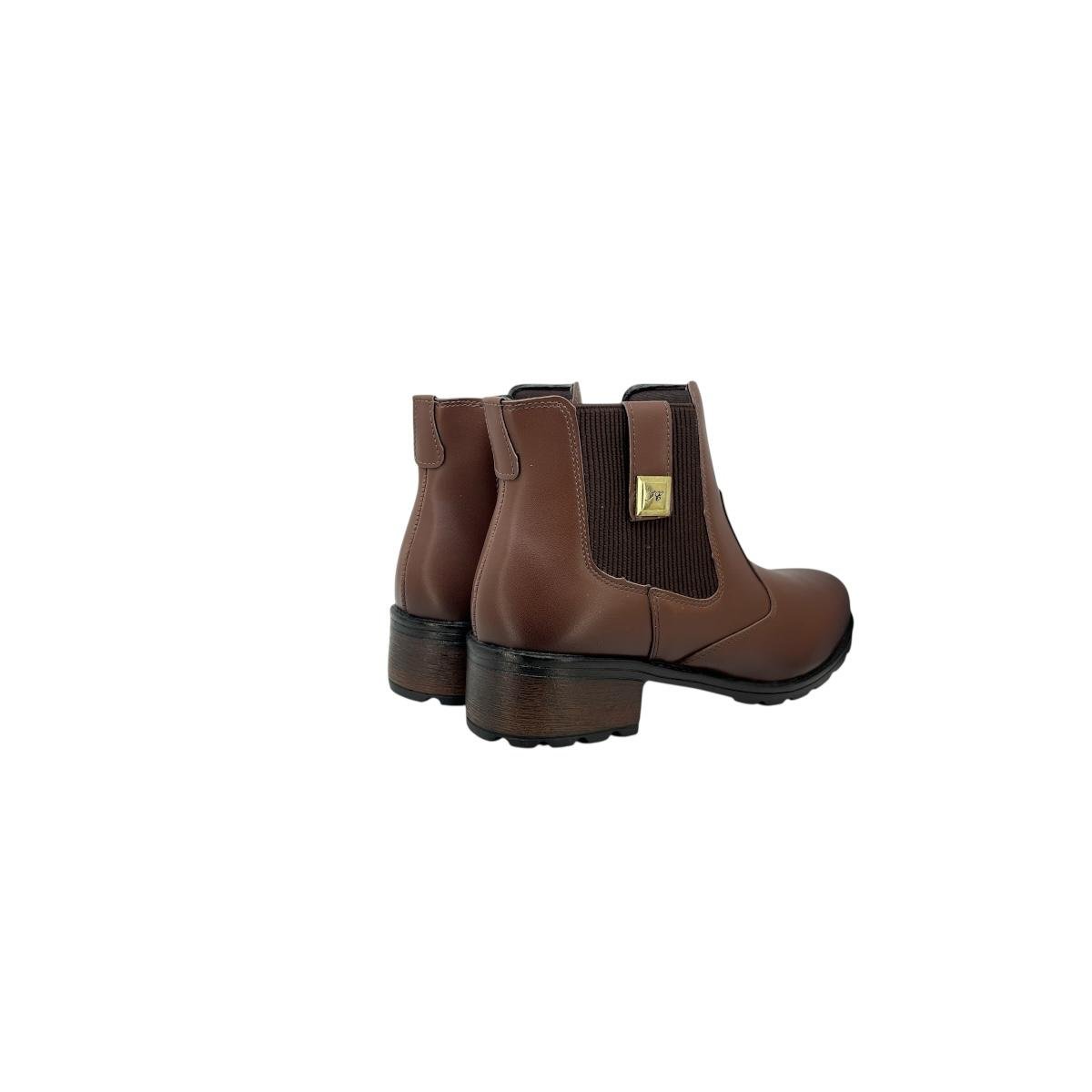 BOTA ISABELA CASTELANI FEMININA CASUAL 8605 MARROM Marrom 4
