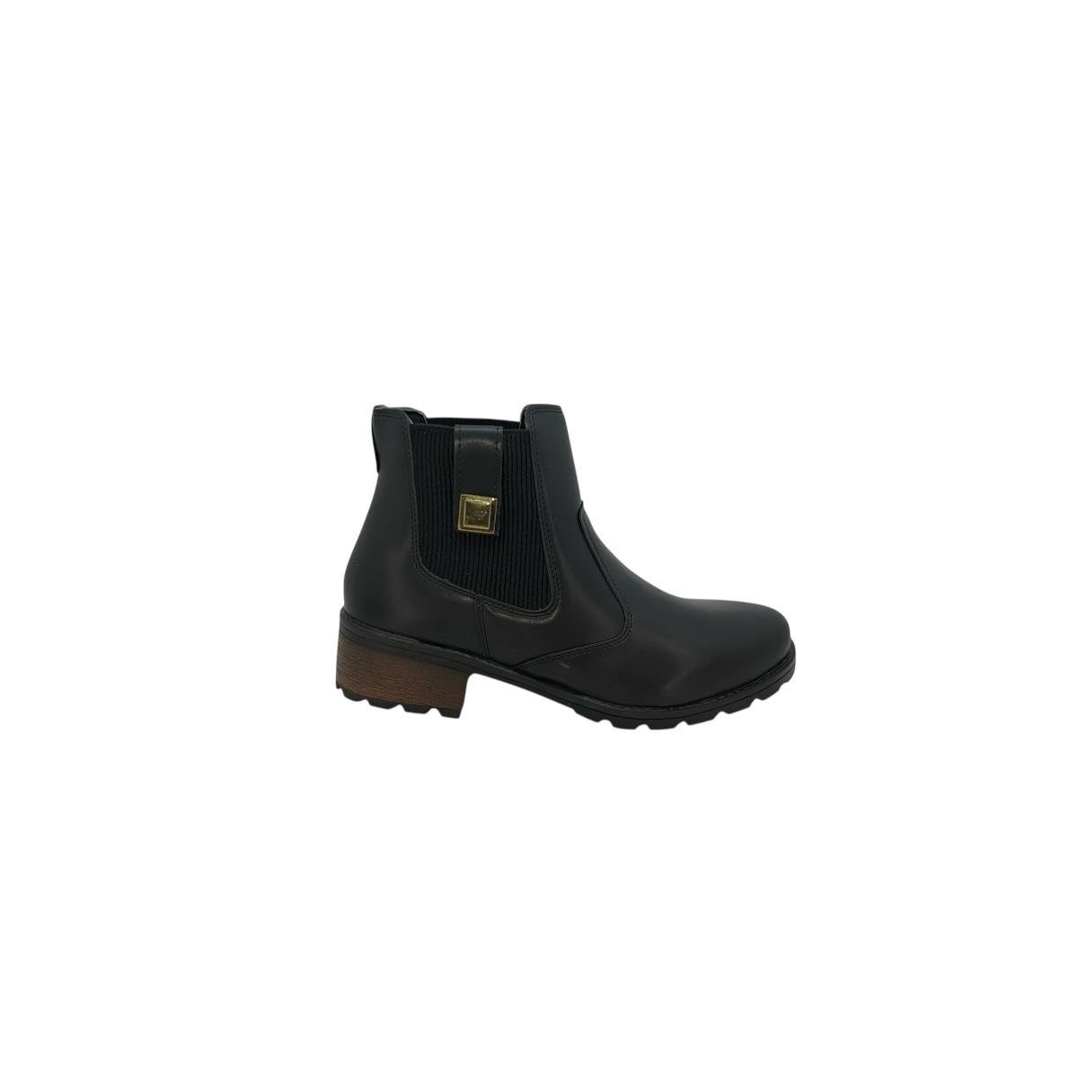 BOTA ISABELA CASTELANI FEMININA CASUAL 8605 PRETO