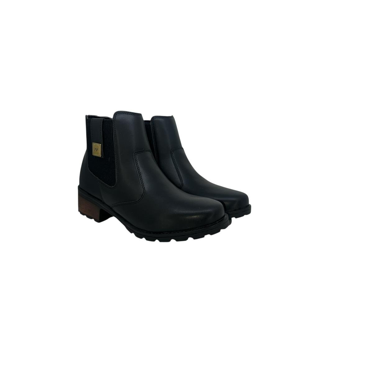 BOTA ISABELA CASTELANI FEMININA CASUAL 8605 PRETO Preto 2