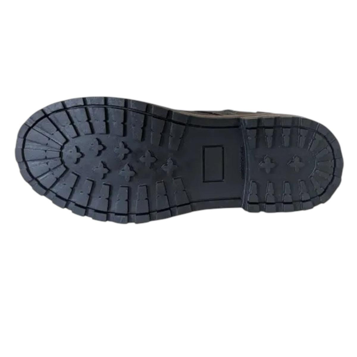 COTURNO STAY MASCULINO CASUAL 4811 PRETO Preto/Caramelo 3