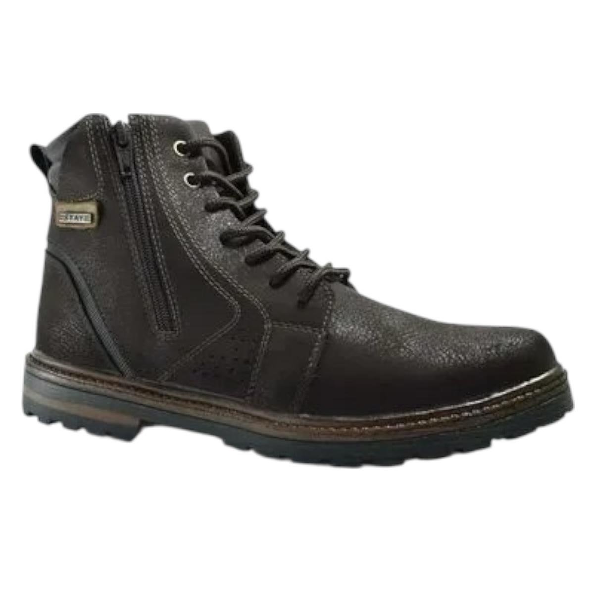 COTURNO STAY MASCULINO CASUAL 4809 MARROM Marrom 2
