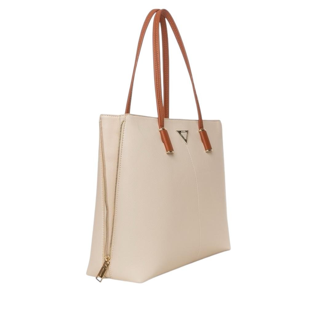 BOLSA RAFITTHY FEMININA CASUAL 28.15113A CREME Creme 2