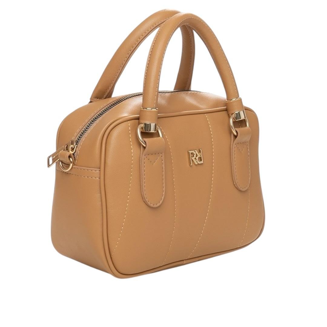 BOLSA RAFITTHY FEMININA CASUAL 28.15197A CARAMELO Caramelo 2