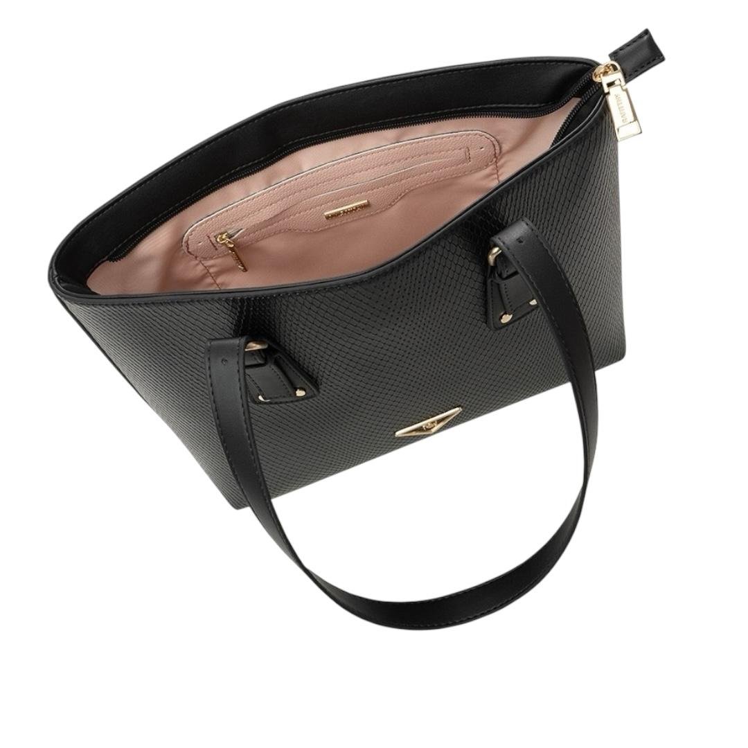 BOLSA RAFITTHY FEMININA CASUAL 28.16151A PRETO Preto 4