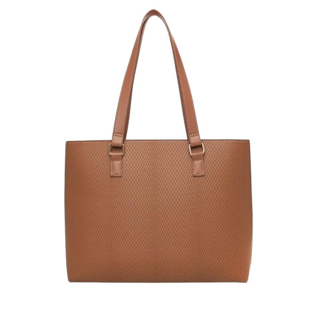 BOLSA RAFITTHY FEMININA CASUAL 28.16151A CARAMELO Caramelo 3