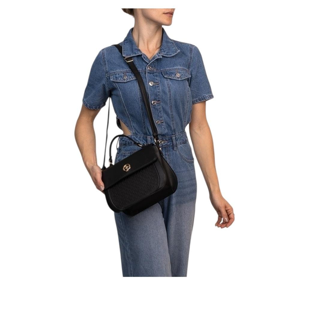 BOLSA RAFITTHY FEMININA CASUAL 28.15212A PRETO Preto 5