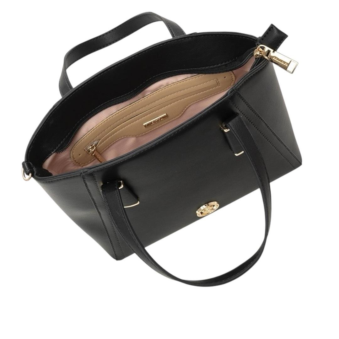 BOLSA RAFITTHY FEMININA CASUAL 28.16155A PRETO Preto 4