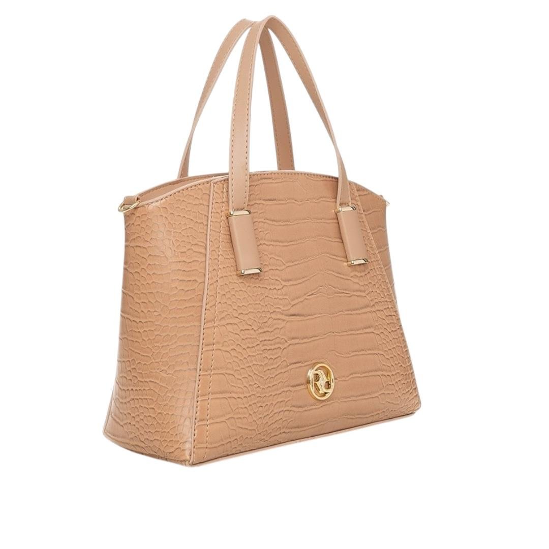 BOLSA RAFITTHY FEMININA CASUAL 28.16155A NUDE Nude 2