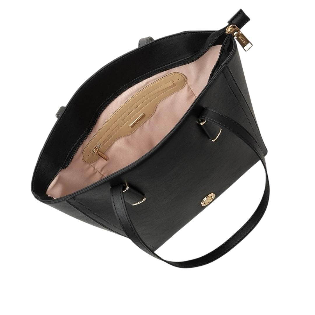 BOLSA RAFITTHY FEMININA CASUAL 28.16156A PRETO Preto 4
