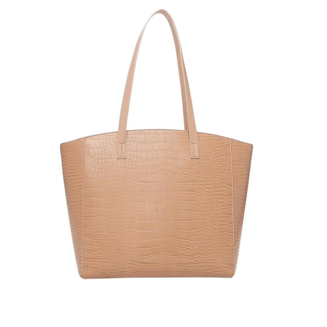 BOLSA RAFITTHY FEMININA CASUAL 28.16156A NUDE Nude 3