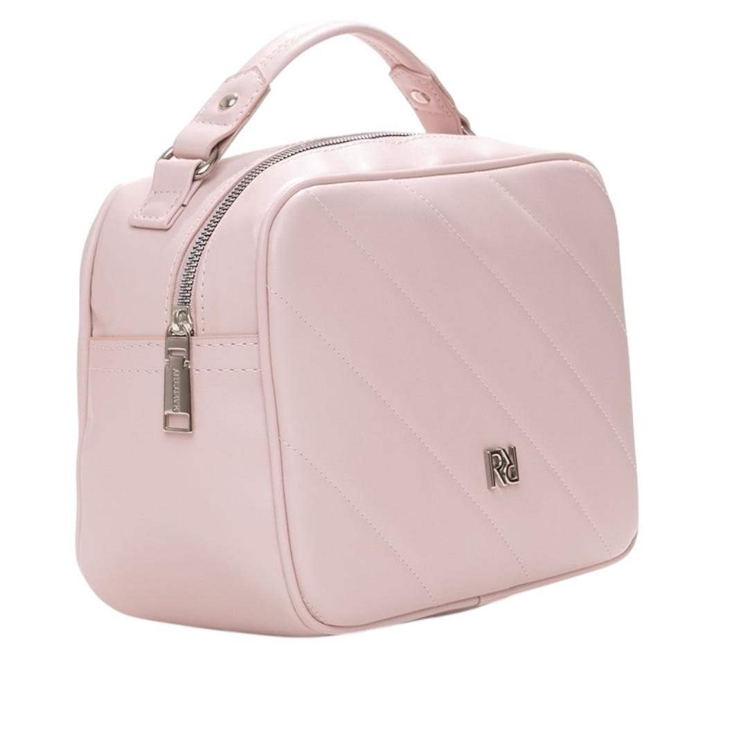 BOLSA RAFITTHY FEMININA CASUAL 28.24242A NUDE Rosa 2