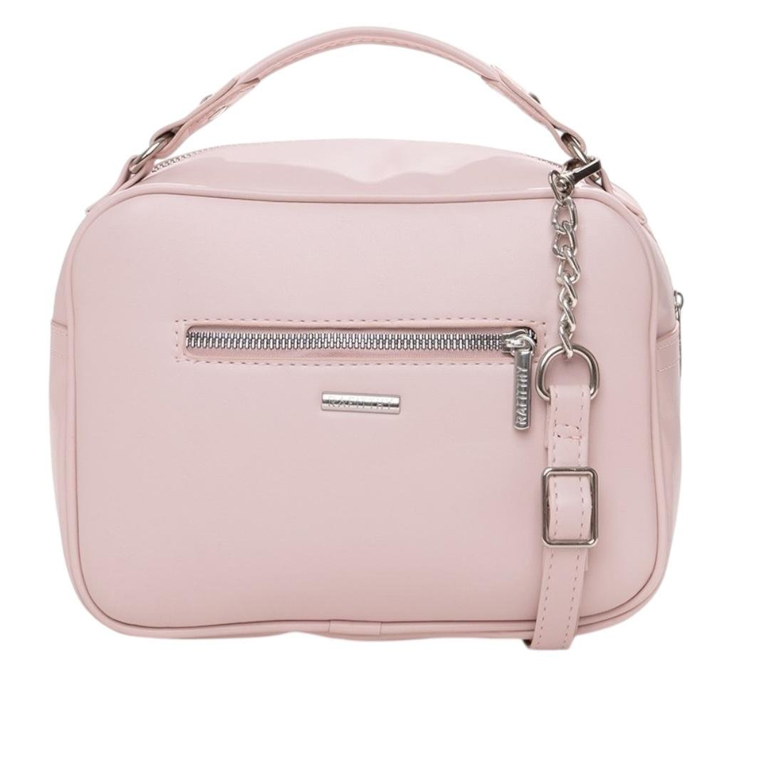 BOLSA RAFITTHY FEMININA CASUAL 28.24242A NUDE Rosa 3