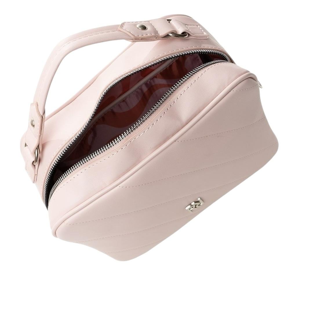 BOLSA RAFITTHY FEMININA CASUAL 28.24242A NUDE Rosa 4