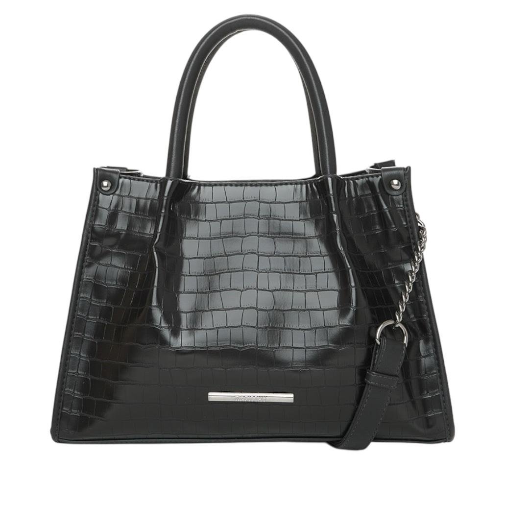 BOLSA RAFITTHY FEMININA CASUAL 28.25155A PRETO