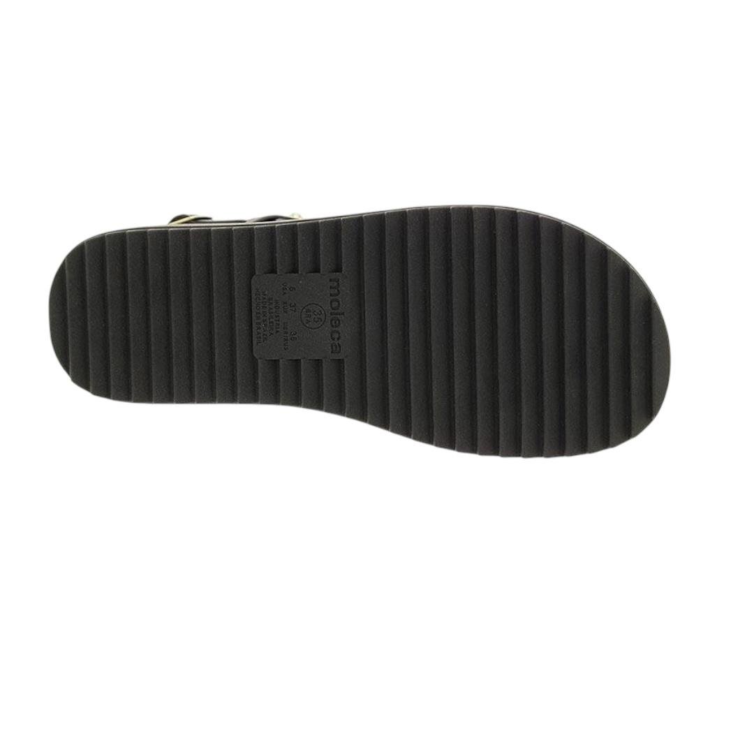 SANDALIA MOLECA FEMININA FLATFORM CASUAL 5489.119 PRETO Preto 4
