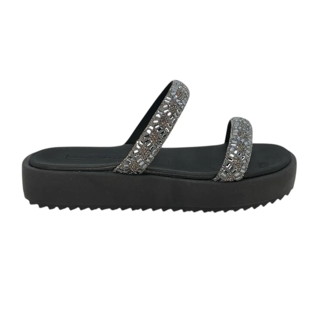 TAMANCO MOLECA FEMININO FLATFORM CASUAL 5489.115 PRETO