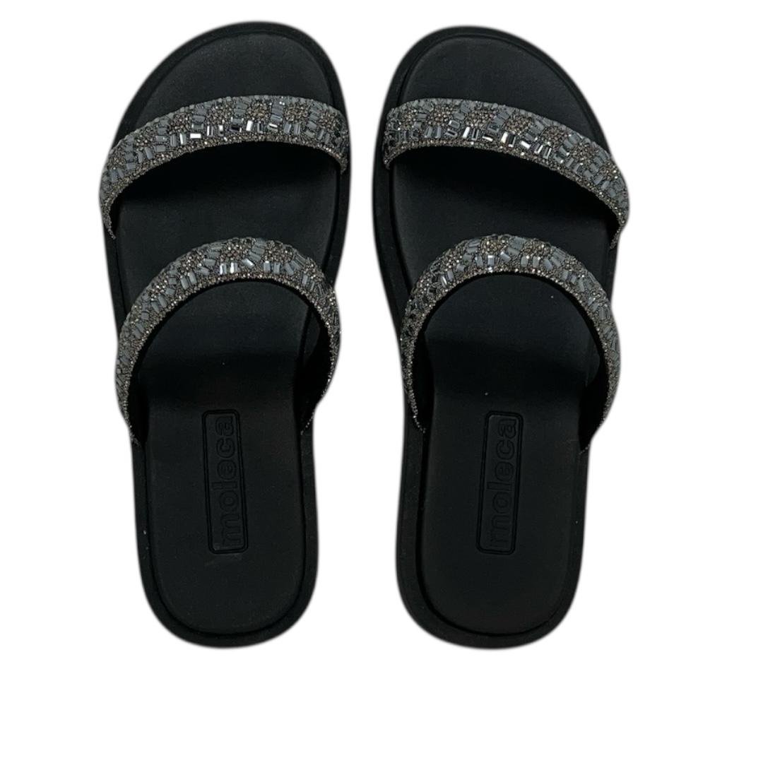 TAMANCO MOLECA FEMININO FLATFORM CASUAL 5489.115 PRETO Preto 3