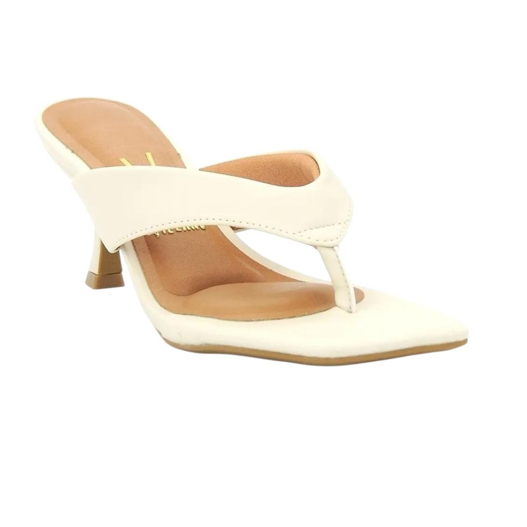 TAMANCO VIZZANO FEMININO SALTO MEDIO CASUAL 6536.101 OFF WHITE Branco 2