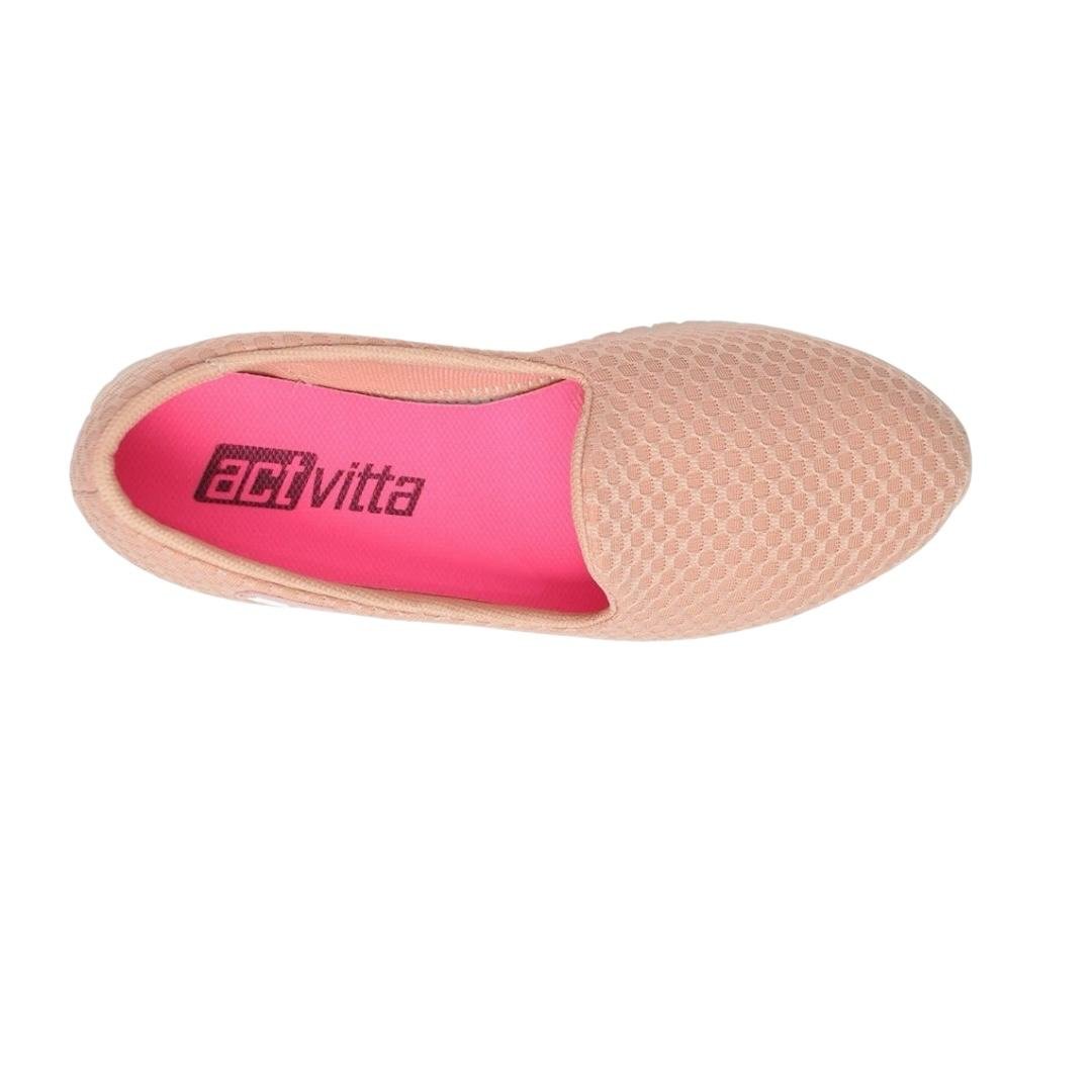 TENIS ACTVITTA FEMININO SLIP ON CASUAL 4202.500 ROSA Rosa 3