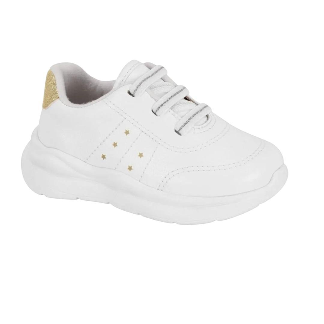 TENIS MOLEKINHA INFANTIL BABY MENINA CASUAL 2738.101 BRANCO Branco 2