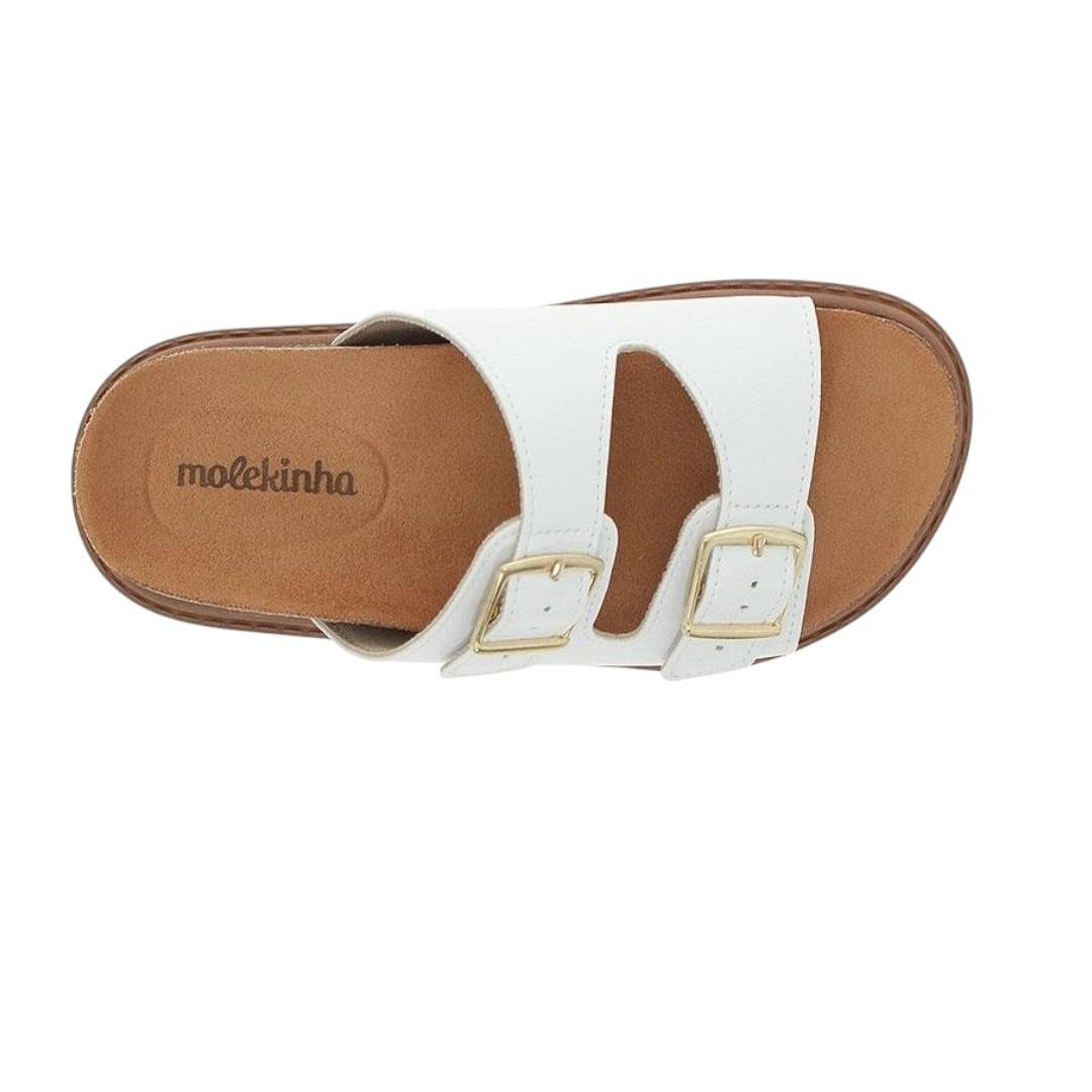 TAMANCO MOLEKINHA INFANTIL MENINA CASUAL 2357.103 BRANCO Branco 3