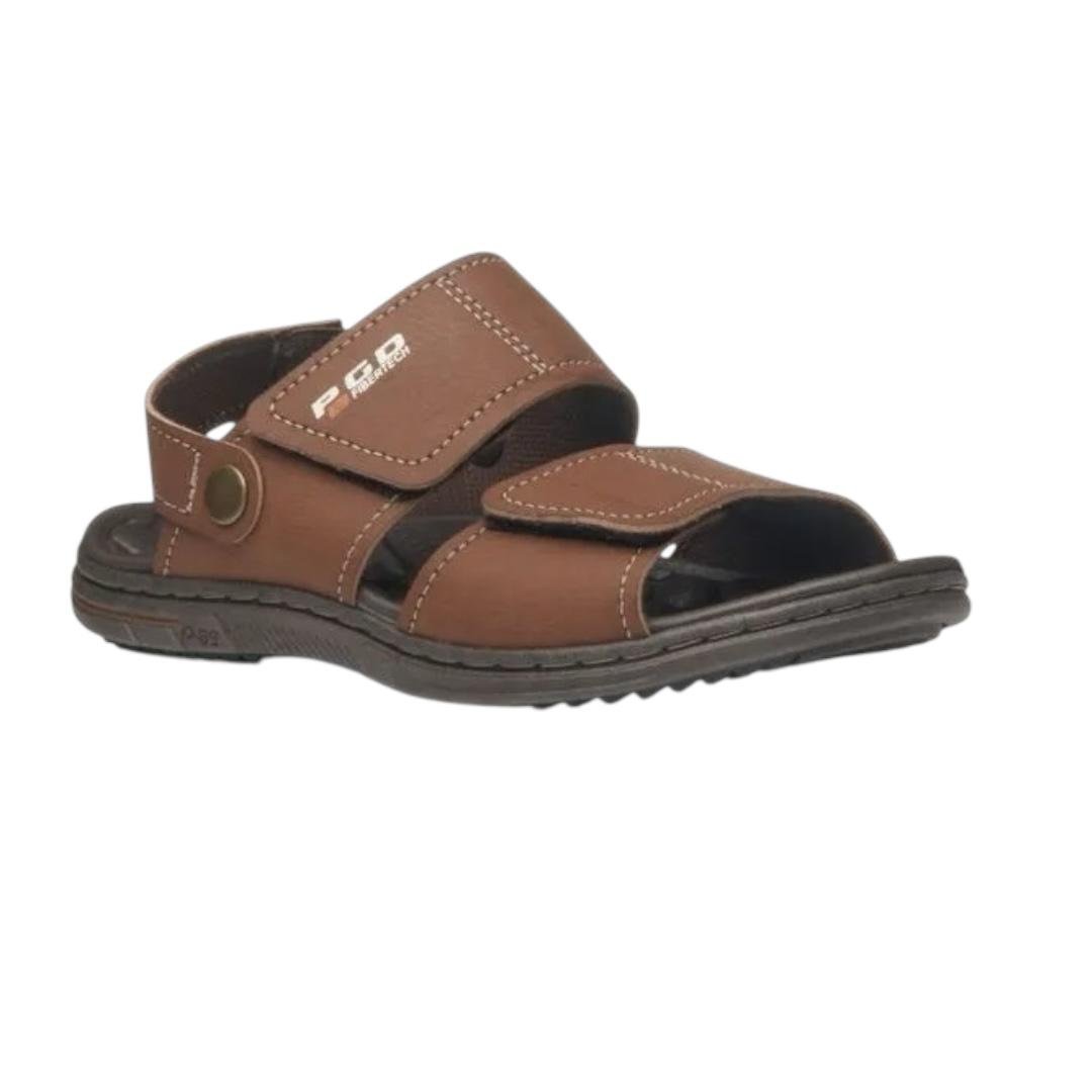 SANDALIA PEGADA INFANTIL MENINO MICROFIBRA CASUAL 373303-06 MARROM Marrom 2