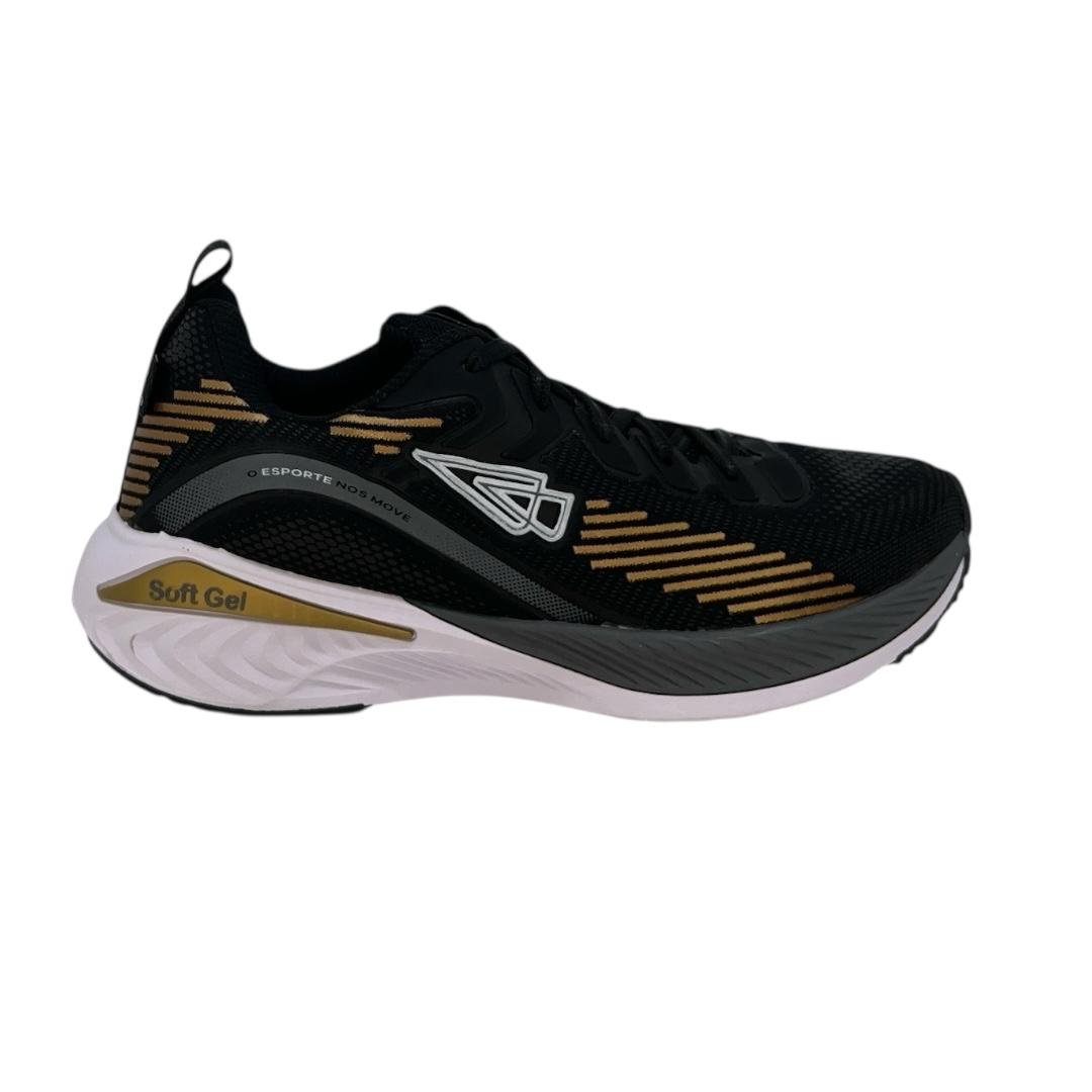 TENIS REPPLAY MASCULINO RUNNING CONFORTO RP2690 PRETO