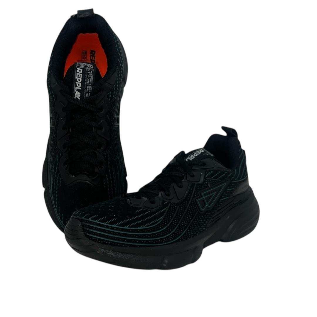 TENIS REPPLAY MASCULINO RUNNING CONFORTO RP2750 PRETO Preto 3