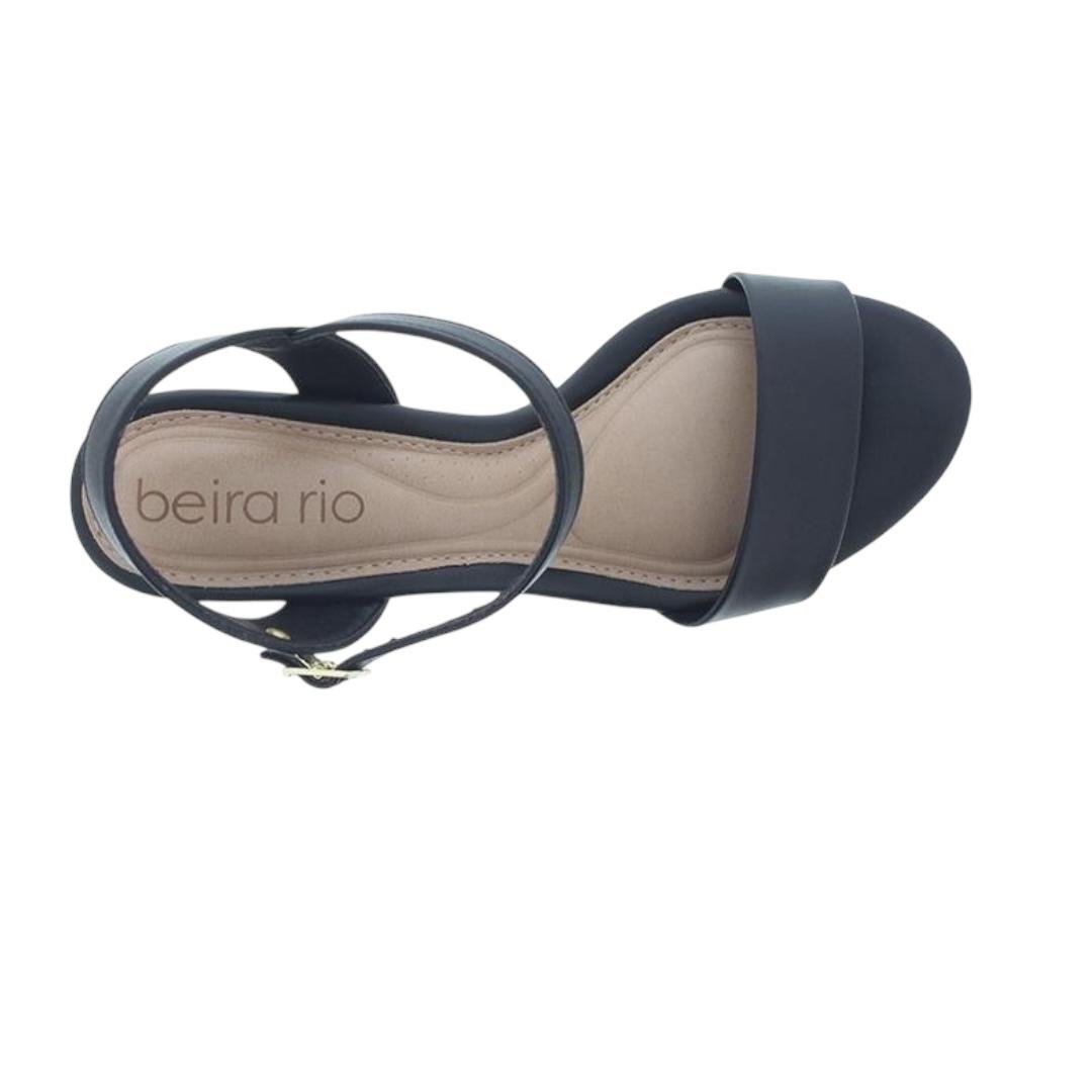 SANDALIA BEIRA RIO FEMININA SALTO MEDIO CASUAL 8246.1176 PRETO Preto 3