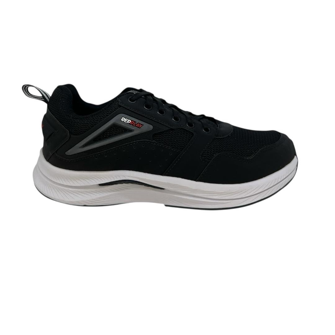 TENIS REPPLAY MASCULINO RUNNING CONFORTO ON002 PRETO