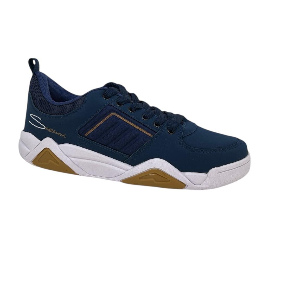 TENIS REPPLAY MASCULINO FLATFORM CASUAL AON003 MARINHO Azul Marinho 2