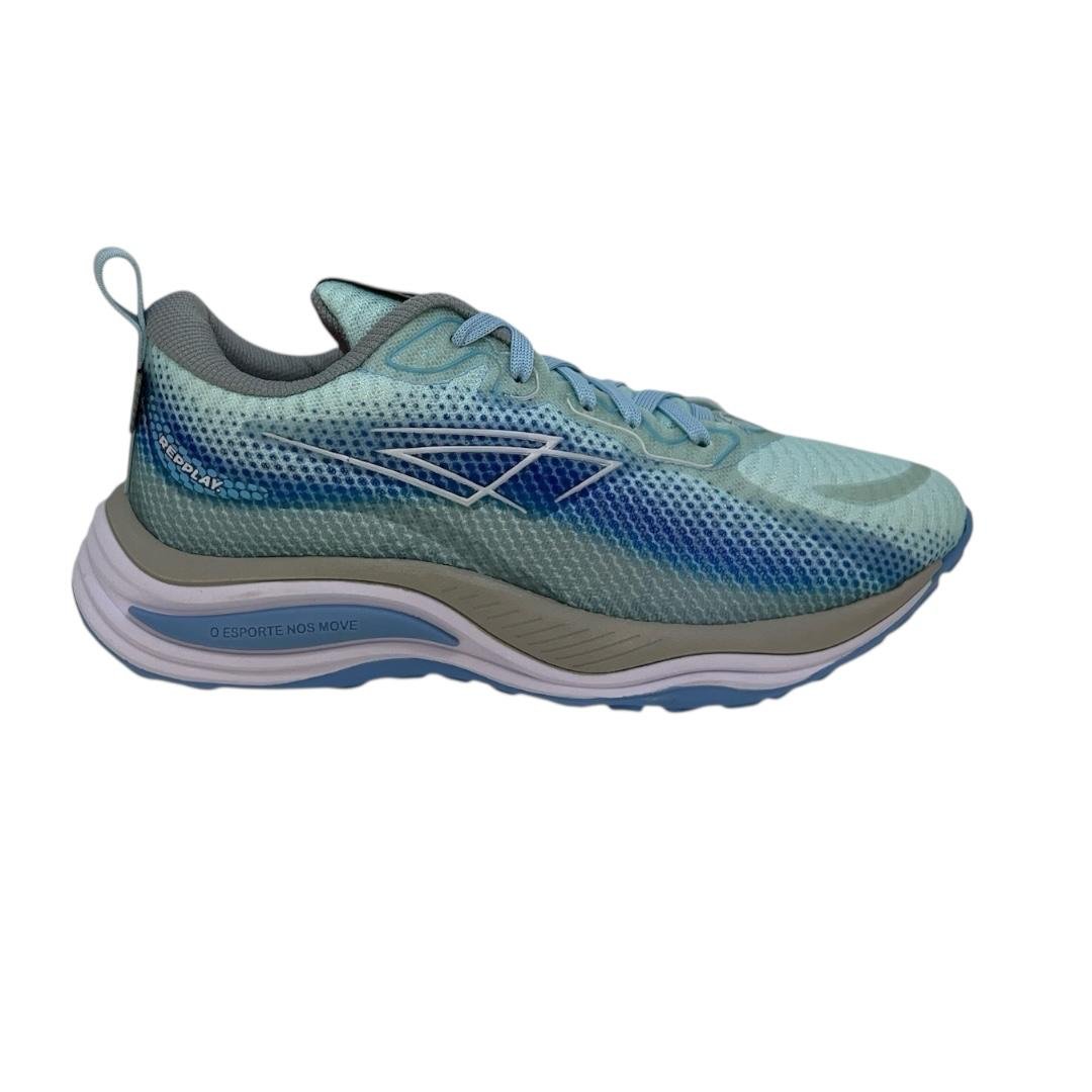 TENIS REPPLAY FEMININO RUNNING CONFORTO RP2590 AZUL