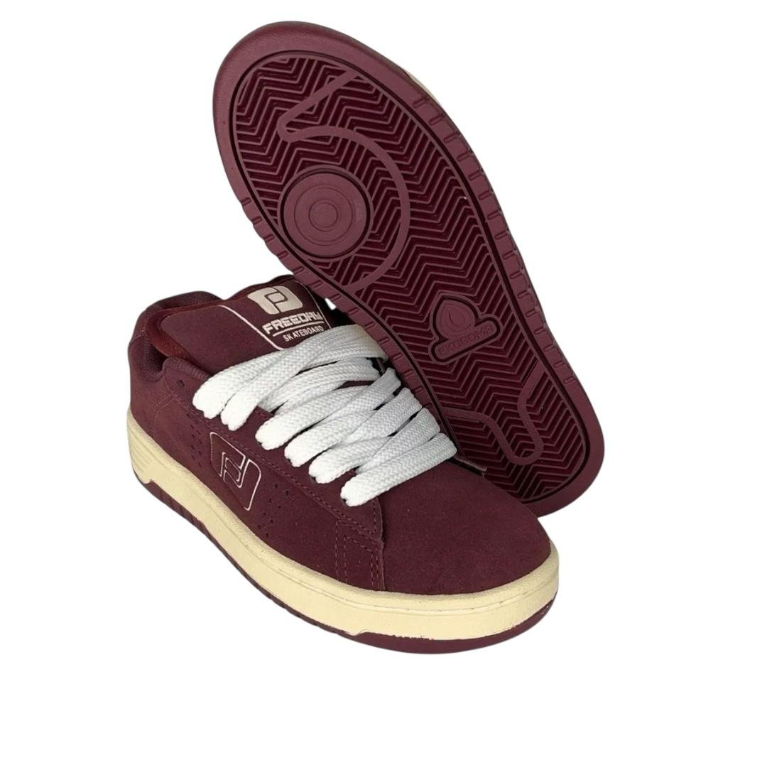 TENIS FREEDAY MASCULINO JAB CASUAL FR25006 BORDO Bordô 3