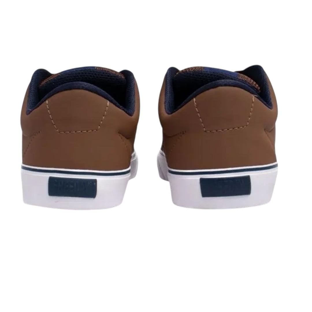TENIS FREEDAY MASCULINO FLIP ECO CASUAL FR16011 MARROM Marrom 4