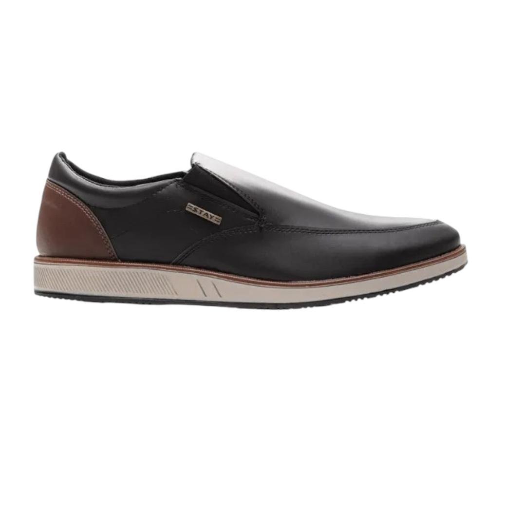 SAPATO STAY MASCULINO CASUAL 953.000 PRETO