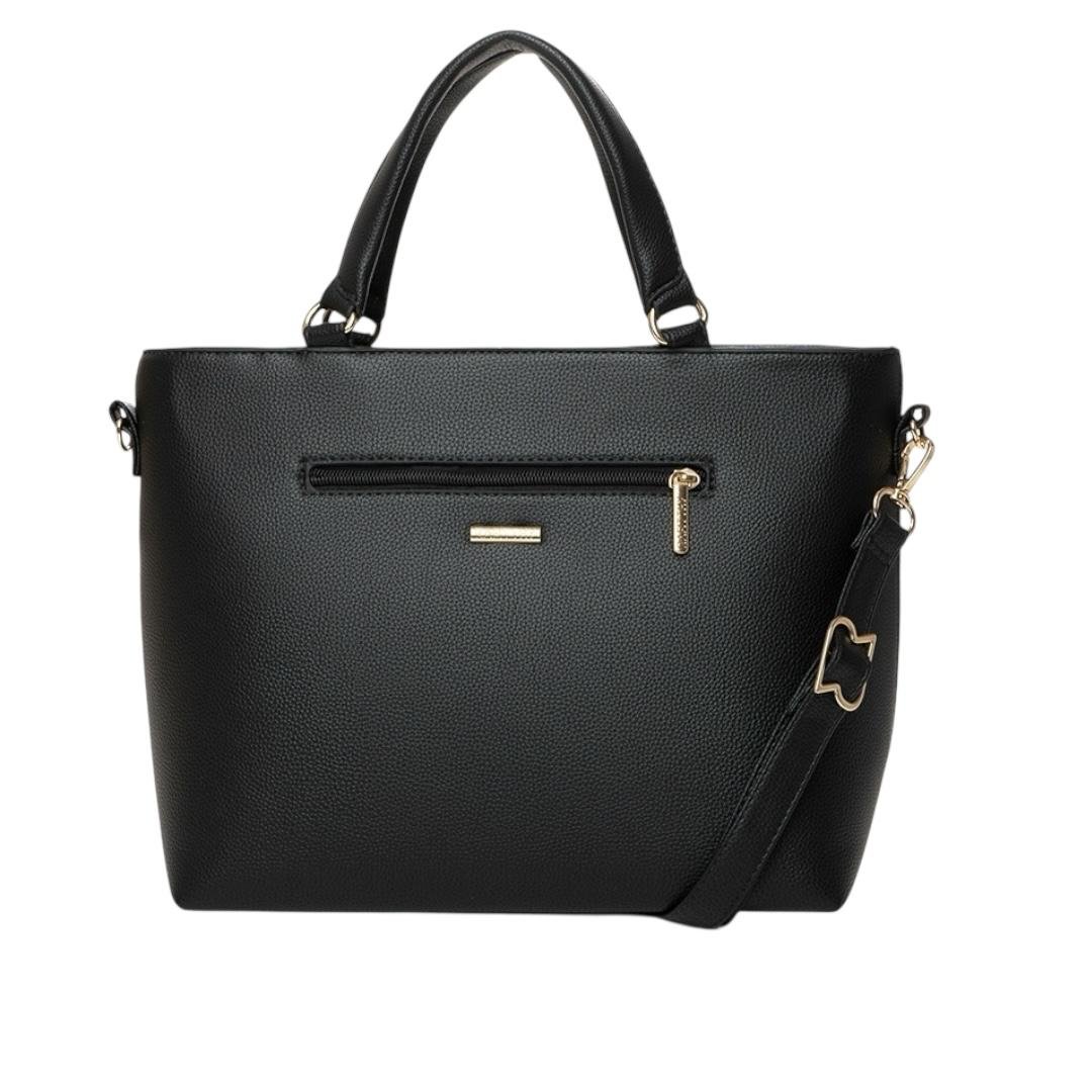BOLSA RAFITTHY FEMININA CASUAL 28.16105A PRETO Preto 3