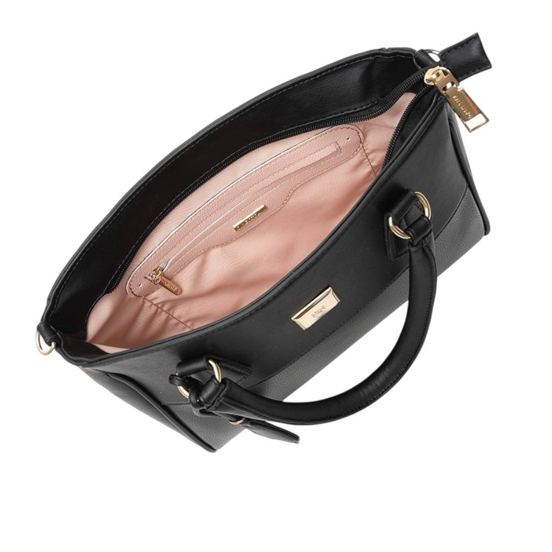 BOLSA RAFITTHY FEMININA CASUAL 28.16125A PRETO Preto 4