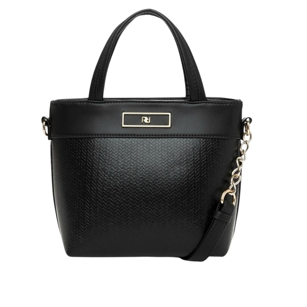 BOLSA RAFITTHY FEMININA CASUAL 28.16159A PRETO