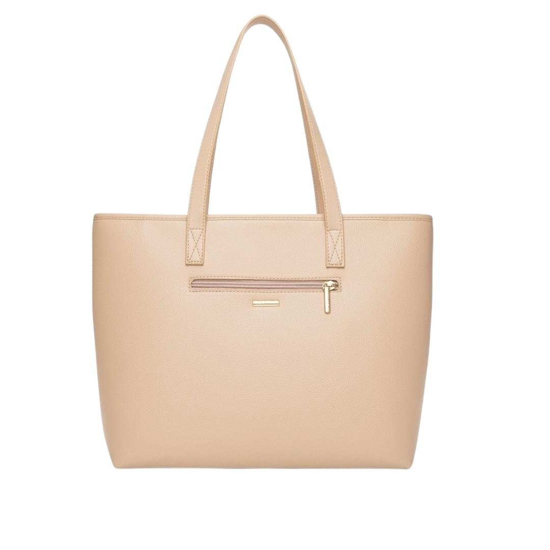 BOLSA RAFITTHY FEMININA CASUAL 28.25222A NUDE Bege 3
