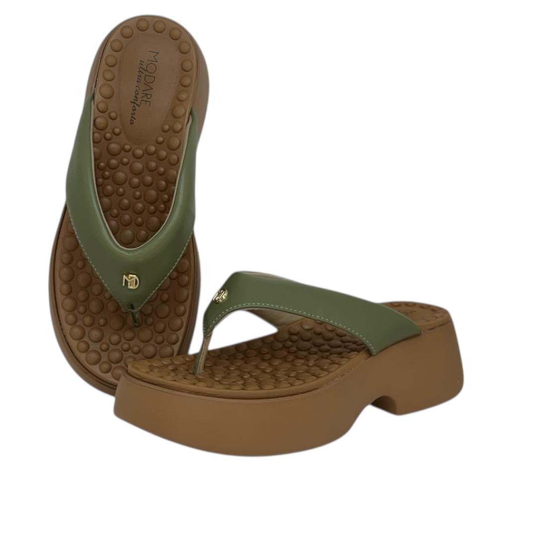 TAMANCO MODARE FEMININO PLATAFORMA CASUAL 7210.206 VERDE Verde 3