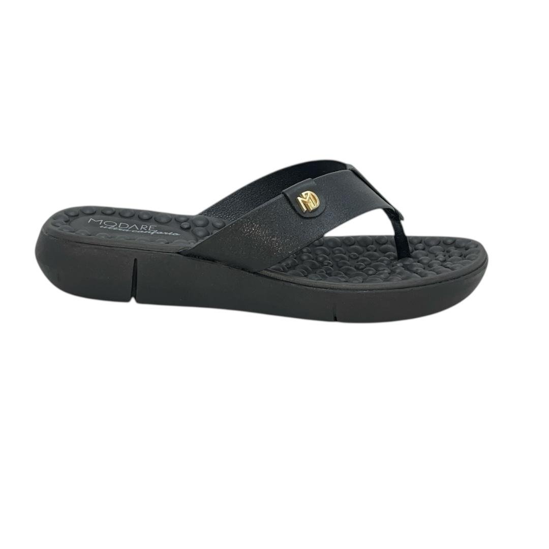 TAMANCO MODARE FEMININO FLATFORM CASUAL 7142.106 PRETO