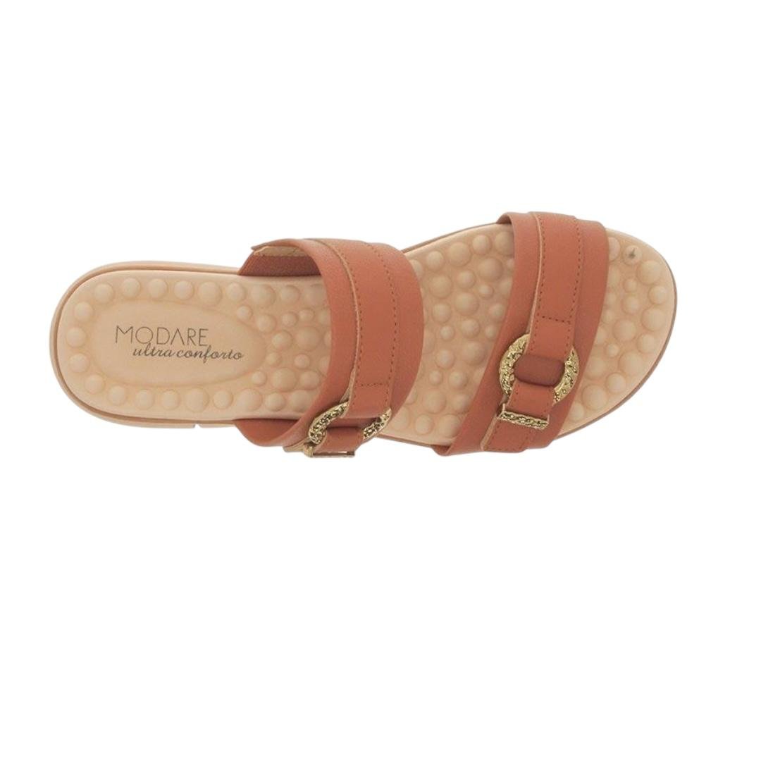 TAMANCO MODARE FEMININO FLATFORM CASUAL 7142.142 CARAMELO Caramelo 3
