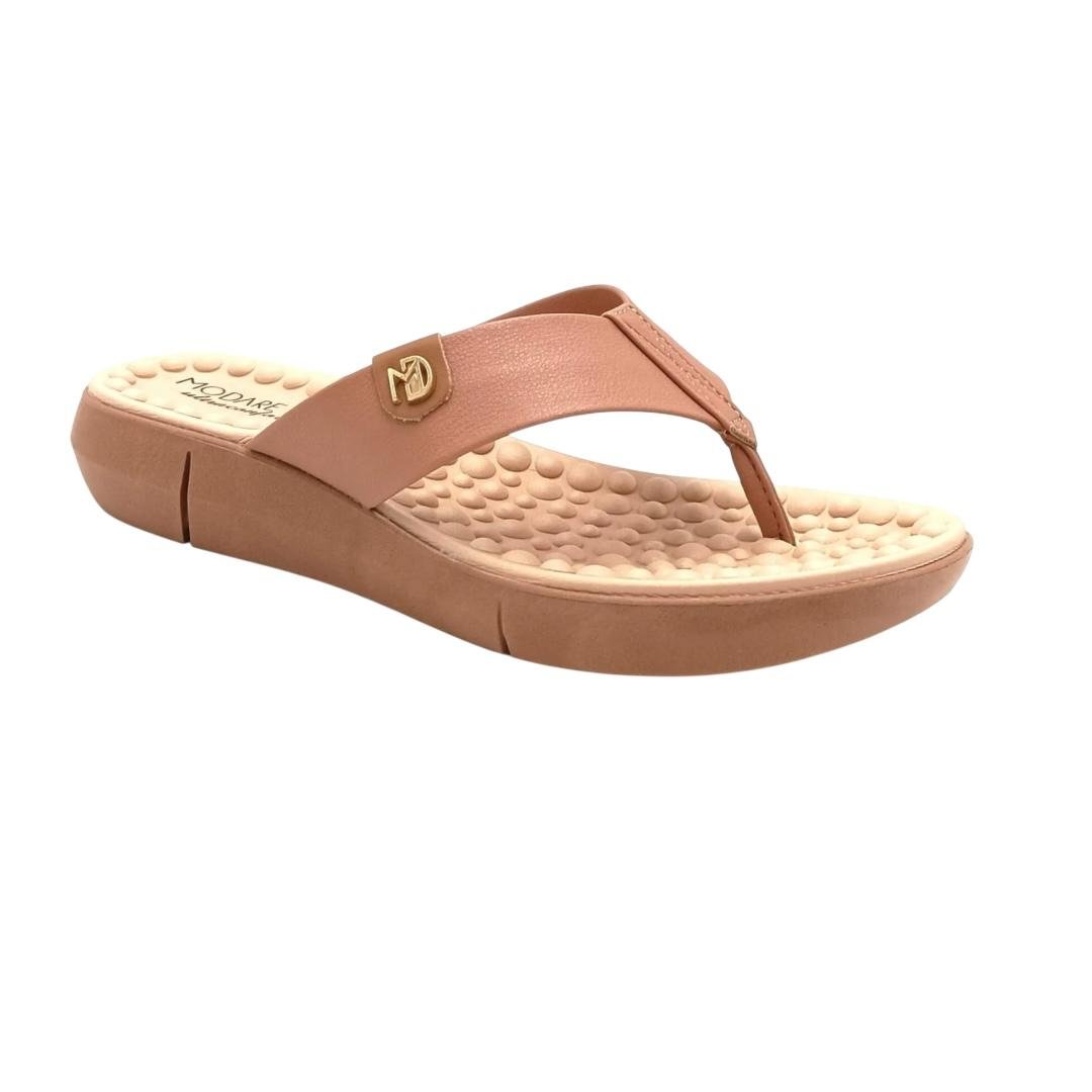 TAMANCO MODARE FEMININO FLATFORM CASUAL 7142.106 NUDE Nude 2