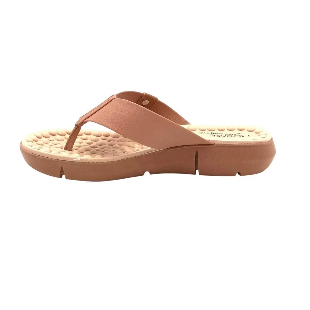 TAMANCO MODARE FEMININO FLATFORM CASUAL 7142.106 NUDE