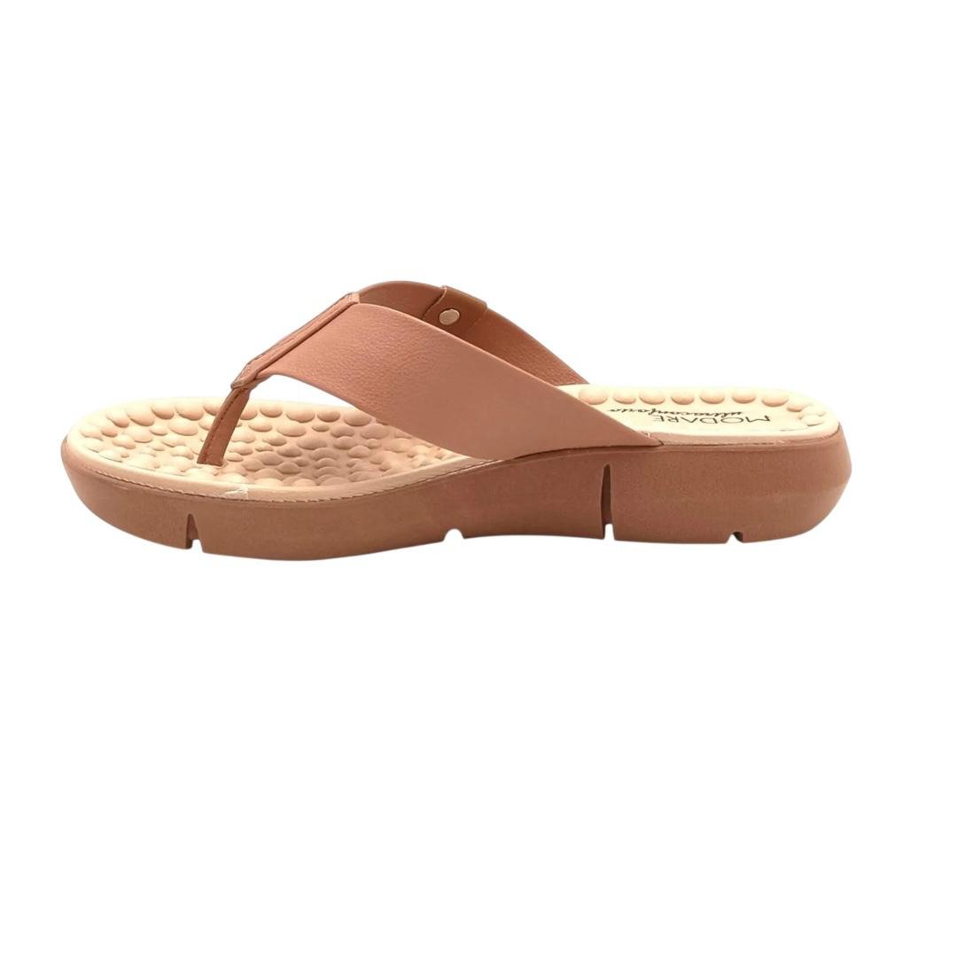 TAMANCO MODARE FEMININO FLATFORM CASUAL 7142.106 NUDE