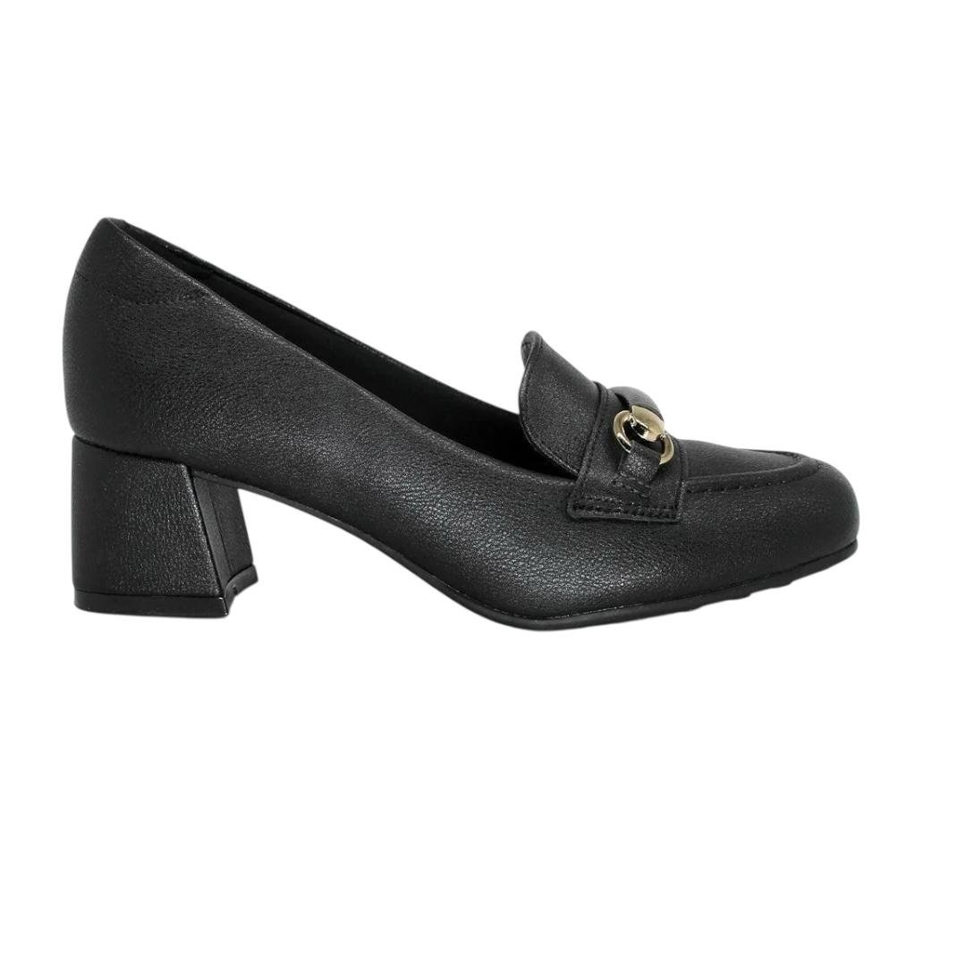 SAPATO MODARE MOCASSIM FEMININO SOCIAL 7373.118 PRETO