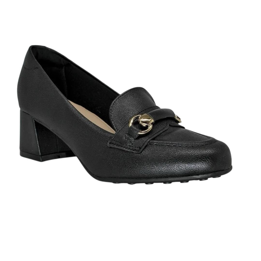 SAPATO MODARE MOCASSIM FEMININO SOCIAL 7373.118 PRETO Preto 2
